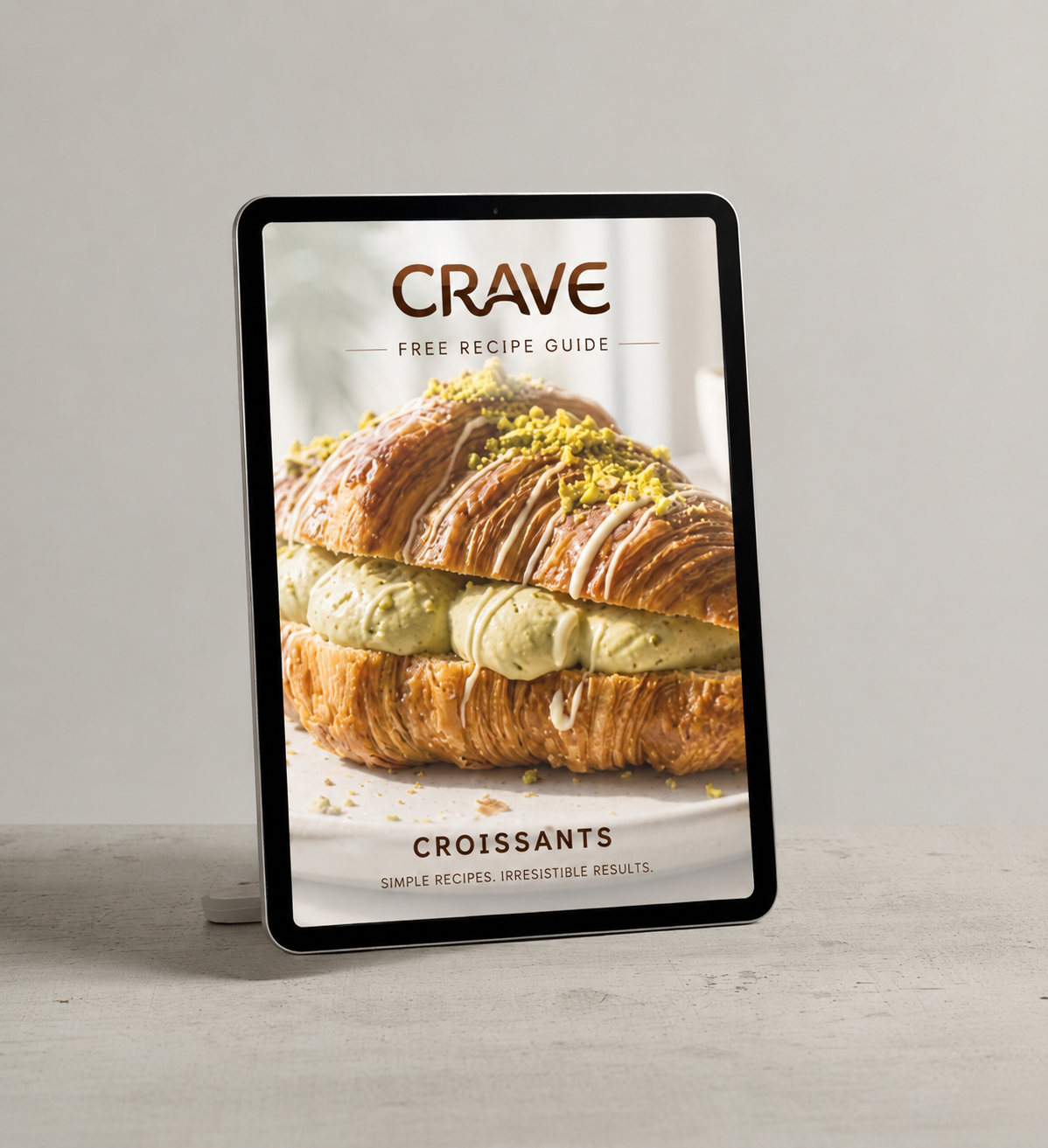 Crave Bake Supply free croissant recipe guide — digital download
