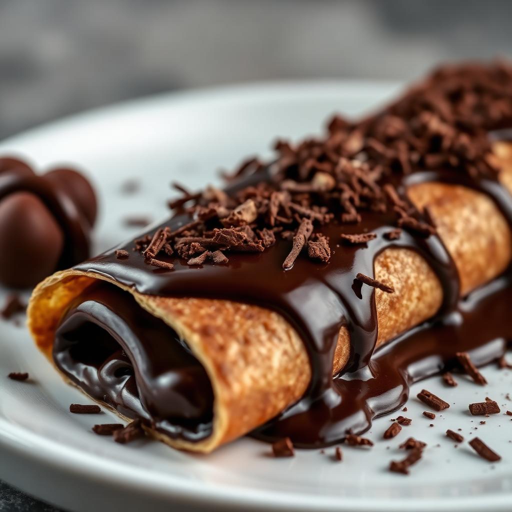 Crave Chocolate Dip Crepe