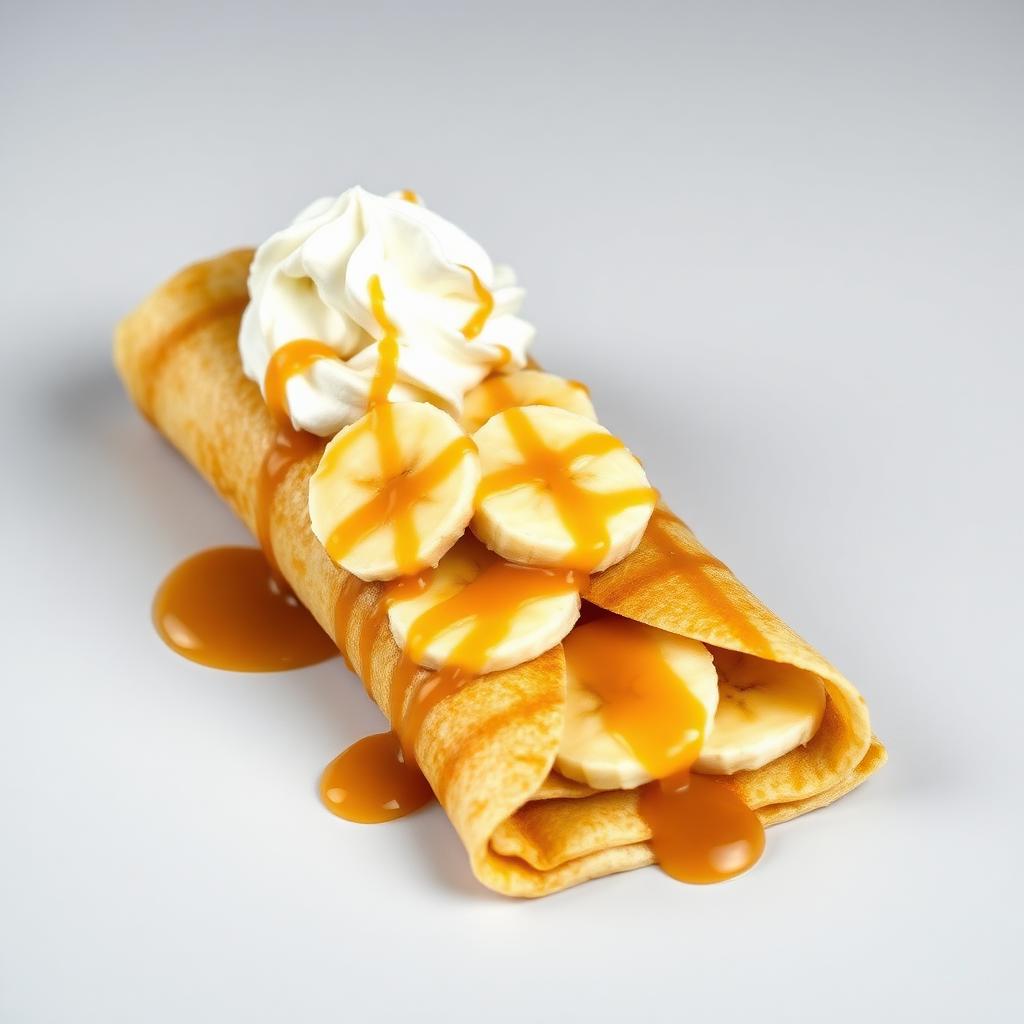 Dulce de Leche Banana Crepe