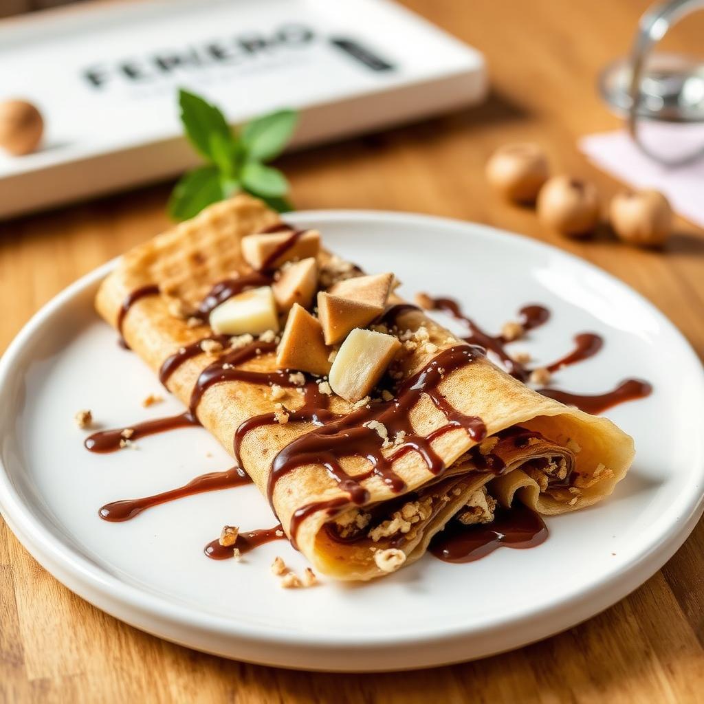 Ferrero Crunch Crepe