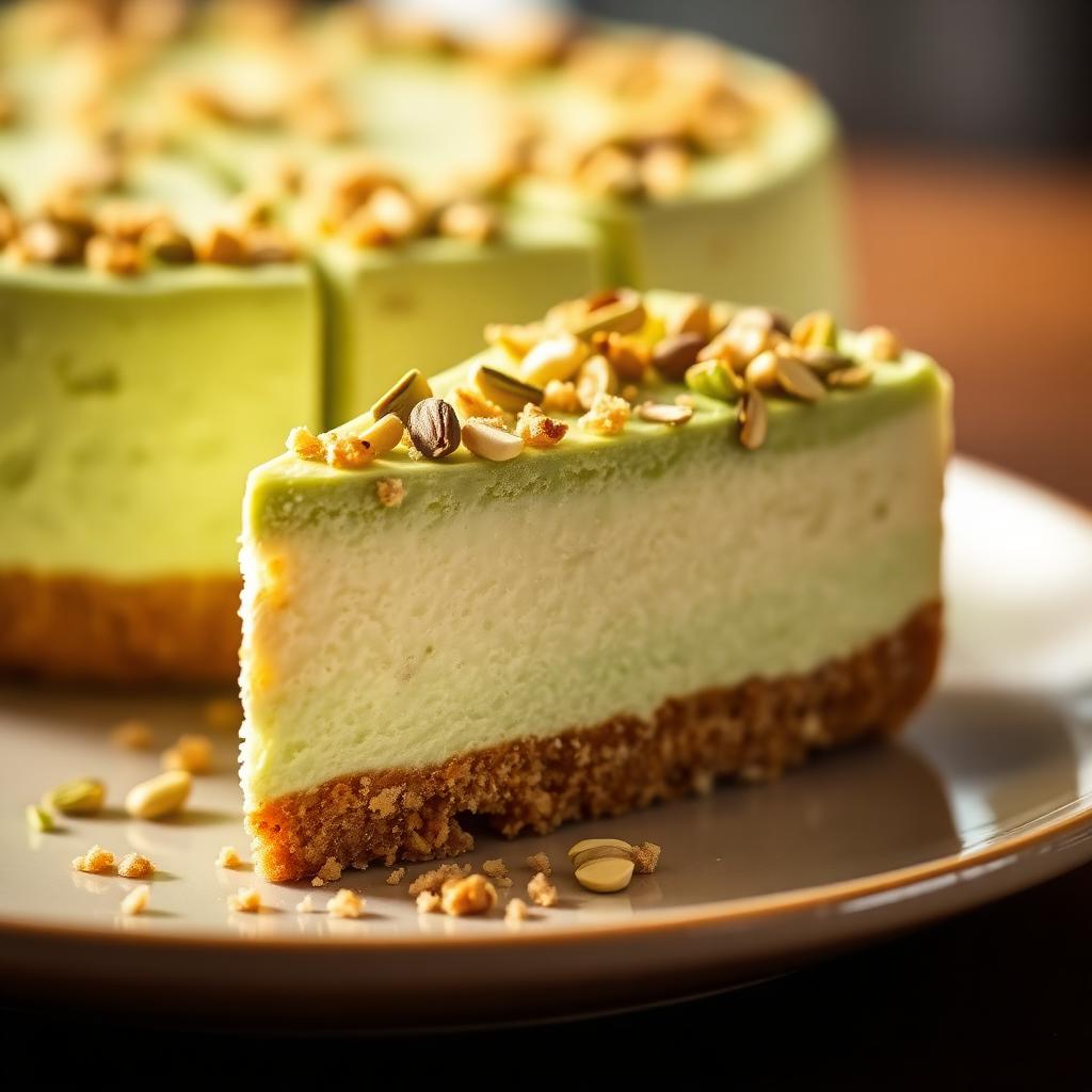 Pistachio Cheesecake